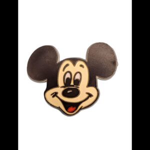 Vintage 1970s Mickey Mouse Hard Plastic Magnet collectors kitchen accessories